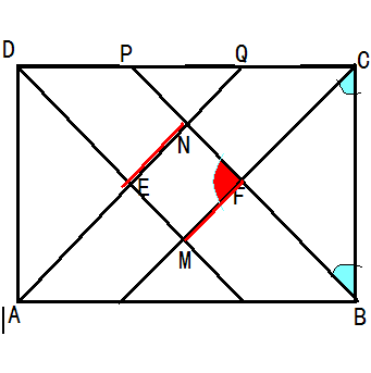 依次做矩形abcd的各个内角平分线,af与be交与g,ce与df交与h求证四边形