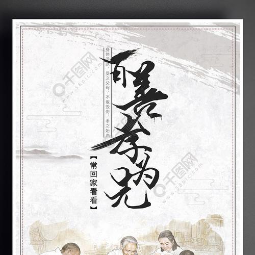 中国传统美德之百善孝为先海报3年前发布