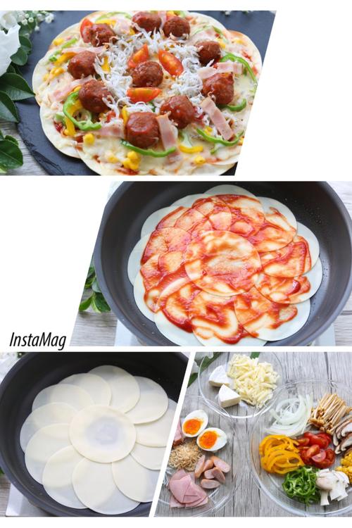 用饺子皮做披萨,简单又好吃(原创)