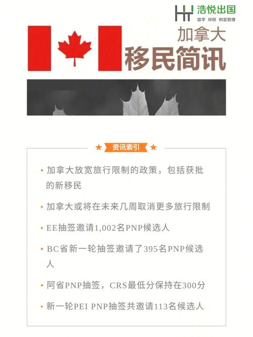 资讯索引# 74 加拿大放宽旅行限制的政策,包括获批的新移民 74