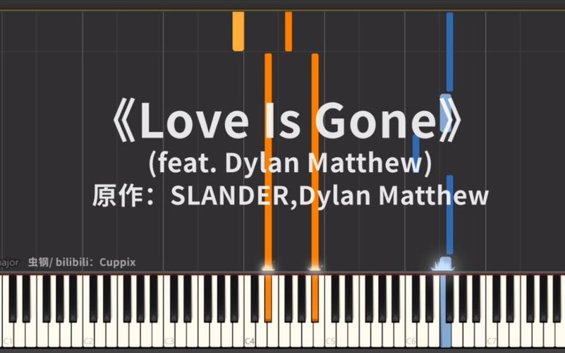 【钢琴】《love is gone》 钢琴教学
