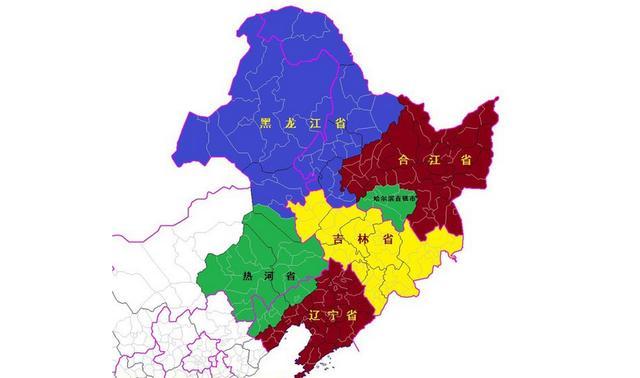 东北三省交通地图全图