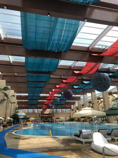 天堂洲际酒店的点评2020年07月30日 点评:去的游泳池玩耍～一点也不挤
