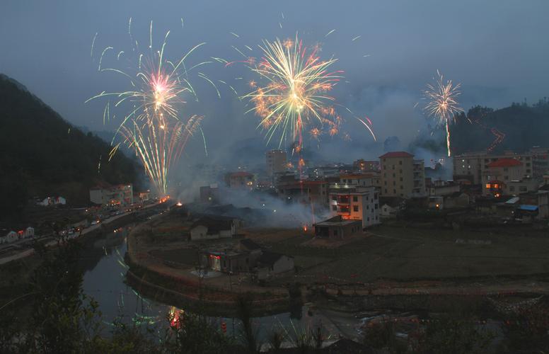 2014年2月10日官溪村之夜景