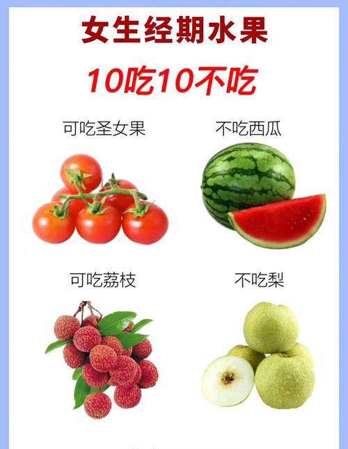 月经期可以吃什么水果