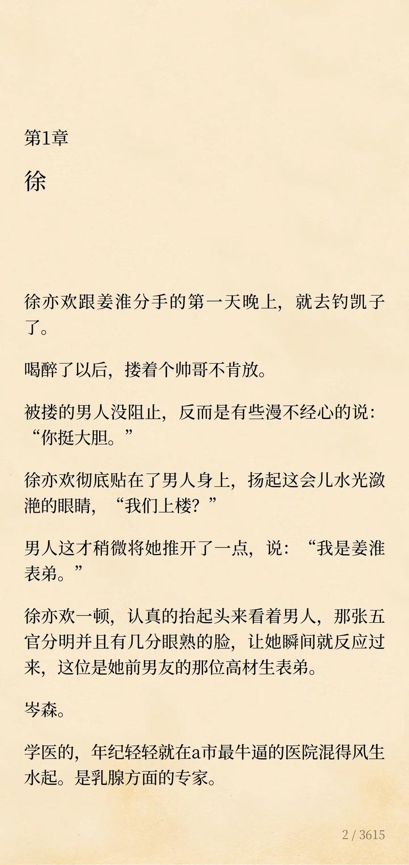 徐亦欢岑森小说全文阅读.