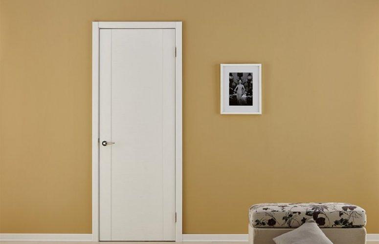 简约纯白色木门装修效果图清新舒适居家体验