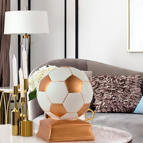 北欧家居足球小摆件创意儿童房间卧室装饰品摆设个性世界杯纪念品