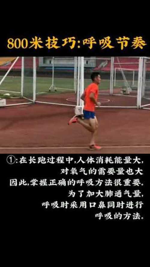 800米跑步呼吸技巧教学,注意送髋折叠摆臂,有利于800米提升.