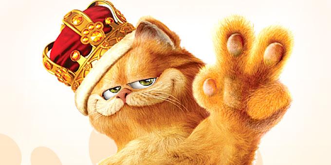 加菲猫2:当国王的感觉真好!做啥事都有人帮,吃饭只用张嘴,羡慕不来