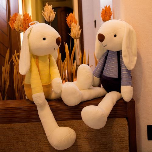 糖糖兔公仔情侣兔子垂耳兔儿童布娃娃毛绒玩具女孩女生日结婚礼物