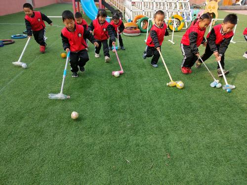 冬日寒寒,运动暖暖——开发区曲坊幼儿园冬季体育节活动
