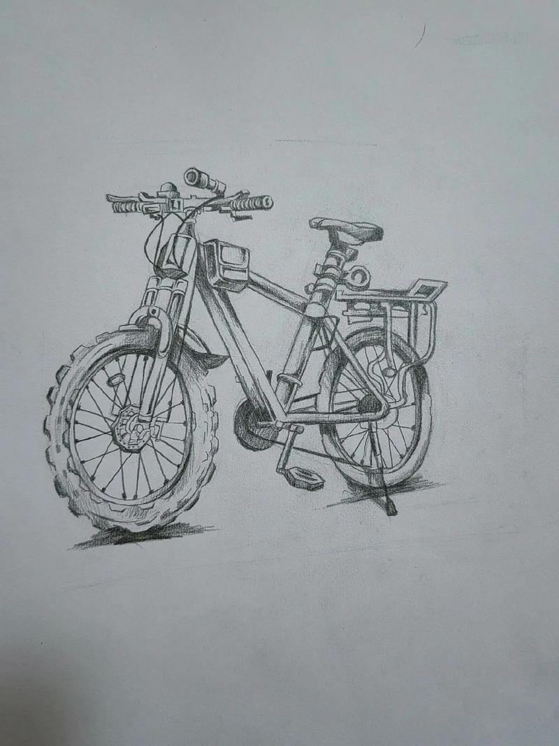 单车速写#素描 #画画 #一起学画画 - 抖音