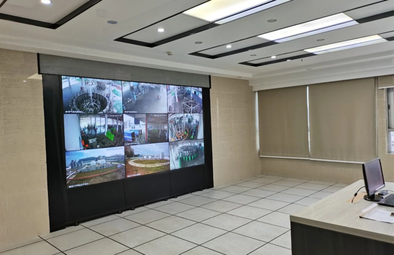 兴华燃气集团总部设立视频监控中心