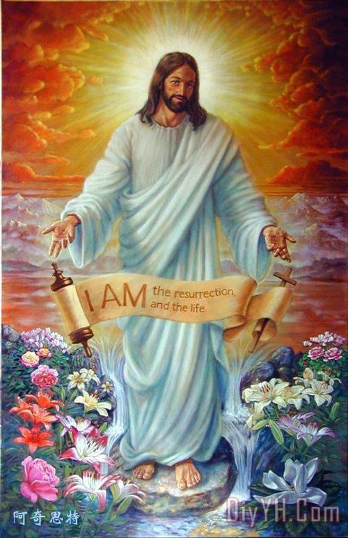 耶稣复活装饰画