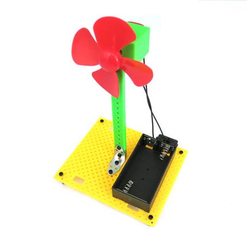diy风扇手工科技小制作电动模型拼装玩具科学实验小发明材料包