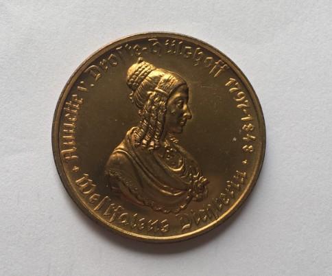bu德国威斯特法伦1923年紧急状态币500马克大马币(女头像(大图展示)
