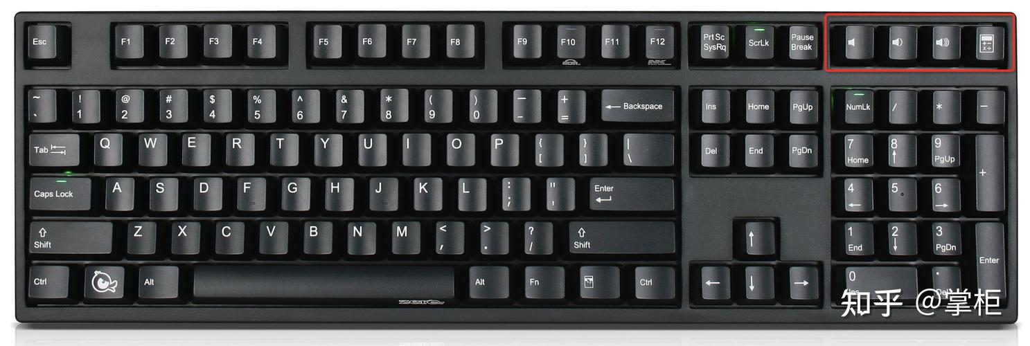 机械键盘108键位图