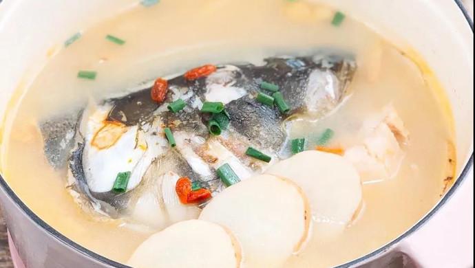 天麻鱼头汤怎么做_天麻鱼头汤的做法视频_眉眉健康厨房_豆果美食