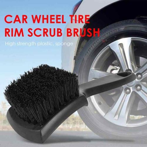 wheel wash brush plastic handle vehicle cleaning wheel rims tire