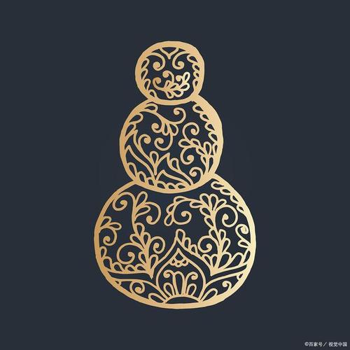 中国传统装纹样中的葫芦:吉祥福气的象征