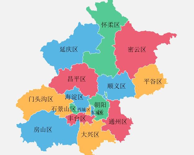 北京市地图可放大版