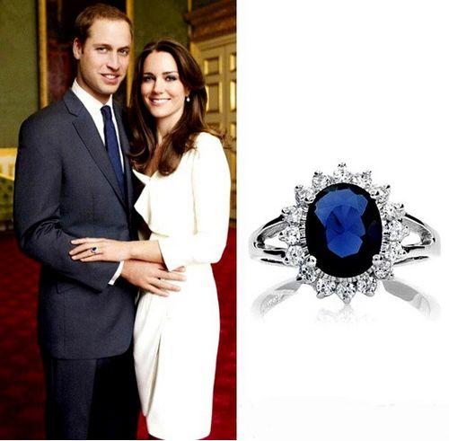 凯特王妃的蓝宝石戒指