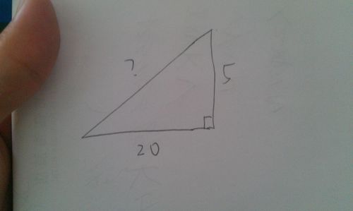 直角三角尺度数