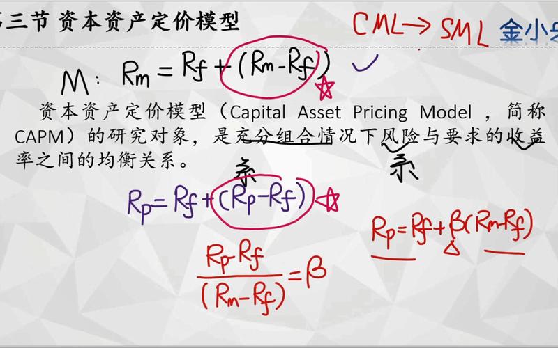 第三章 第三节资本资产定价模型-朱叶《公司金融》第五版