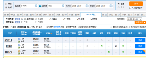 广州南站到汕头潮阳的高铁 可不可不取票直接用二代身份证?