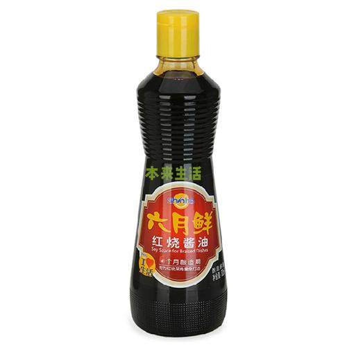 欣和六月鲜红烧酱油500ml