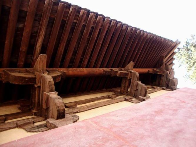 中国现存最早的木结构建筑南禅寺