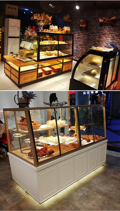 陈列柜糕点移门展示面包蛋糕铁艺面包货架面包店展示柜
