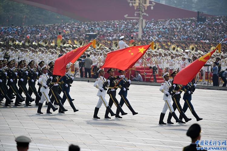2019年10月1日,北京,庆祝中华人民共和国成立70周年阅兵举行.
