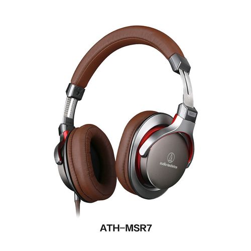 audio technica/铁三角 ath-msr7便携hifi头戴式耳机陌生人妻线控