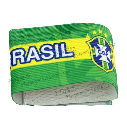 世界杯足球运动装备球迷纪念礼品巴西队足球队长标足球服袖标比赛