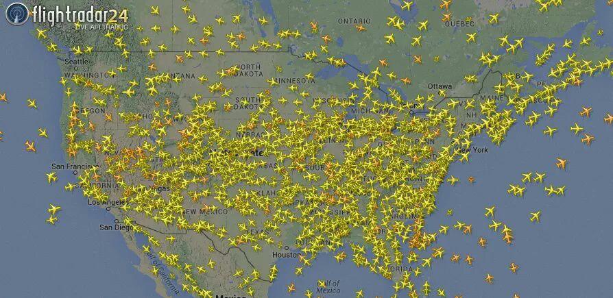 中美航空对比如飞机数量飞机场数量飞行员数量的数据是多少