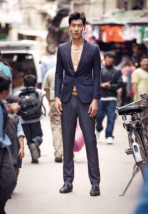 中国首席男模中国登上米兰时装周的第一人,入行前职业万万想不到_未来