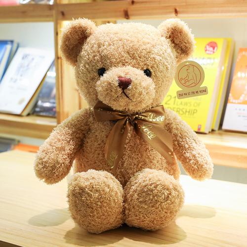 儿童泰迪熊毛绒玩具抱抱熊猫公仔穿毛衣小熊布娃娃玩偶可爱礼物