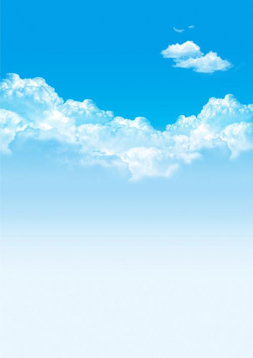 蓝天天空背景