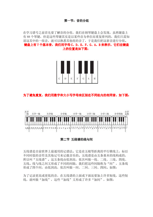 钢琴基础知识汇编doc11页