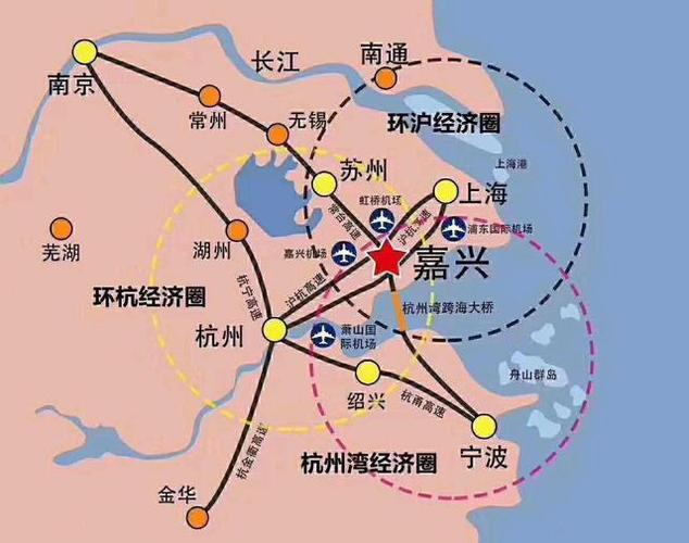 而嘉兴的因为其地理位置的优越,东邻上海,南接杭州湾,位处于上海,杭州