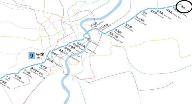 上海轨道交通9号线曹路站高峰客流暴涨七成:东北外环的进城通道