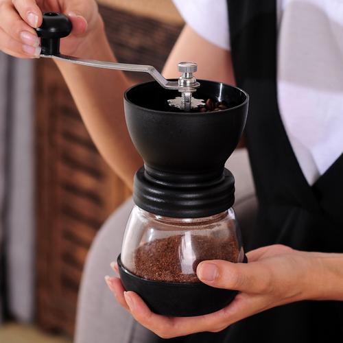 咖啡磨豆机手摇咖啡豆研磨机手动咖啡机家用陶瓷芯咖啡磨粉碎器