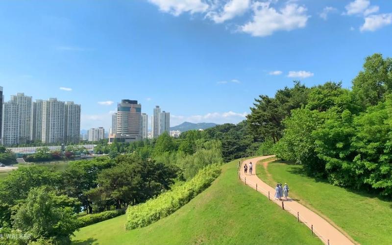 【超清韩国】漫步美丽的首尔奥林匹克公园 2020.