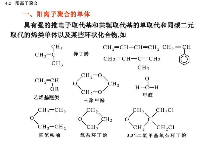 异丁烯可以进行哪种聚合