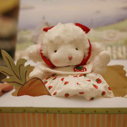 小羊公仔bunnies毛绒玩具玩偶生日礼物女友儿童节母亲节毛绒