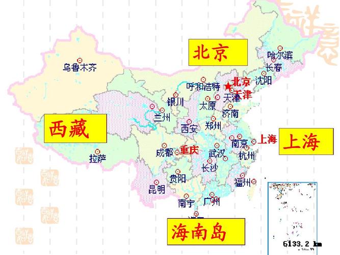 北京地名包含东南西北