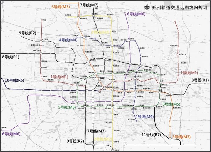 郑州地铁七号线线路图 路线图
