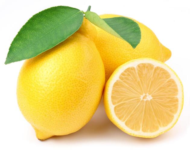 新鲜的柠檬水果高清图片